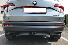 Фаркоп Skoda Karoq 2016- (Шкода Карок) оцинкований на болтах Швидкознімний автомат на ручці