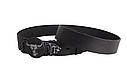 Чоловічий ремінь з натуральної шкіри під джинси 49143 чорний, фото 5