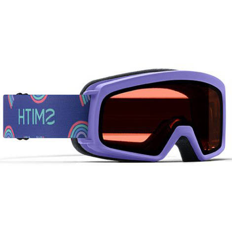 Маска гірськолижна для юніорів Smith Rascal Small Fit Cat.S2 Thistle Happy Place, фото 3