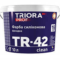 Краска силиконовая фасадная "TRIORA" TR-42 5,0 л