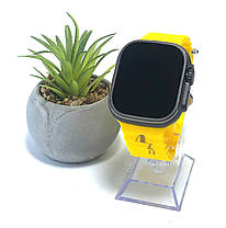 Смарт годинник Smart Watch 4you FUSION (2.2`, IPS Дисплей, Дзвінки, Тонометр, Металевий корпус) Sunshine, фото 3