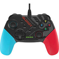 Ігровий джойстик Bloody GP30 (Sports Blue) USB