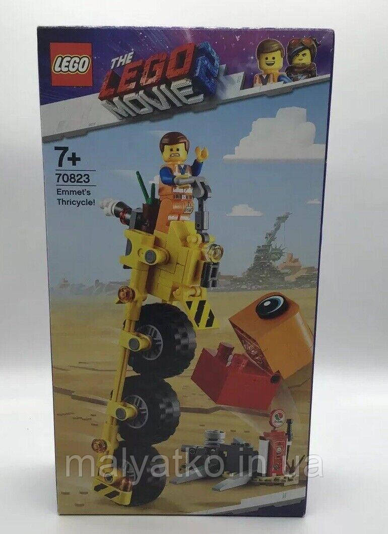 Lego Movie 2 Триколісний велосипед Еммета 70823 Emmet's Thricycle