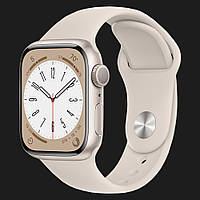 Смарт-годинник Apple Watch Series 8 GPS 45mm Starlight Aluminum Case with Starlight Sport Band M/L