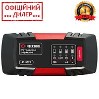 Зарядное устройство INTERTOOL AT-3022 (6/12В, 2А, 230В, максимальная емкость аккумулятора 1.2-60 а/ч) YLP