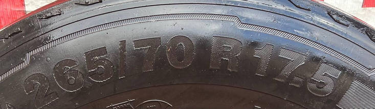 Шина вантажна б/у 265/70R17.5 Continental Conti Hybrid LS 2, фото 5