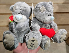 Іграшка "Ведмедик Тедді" (плюшевий) 10 см. 0799-16