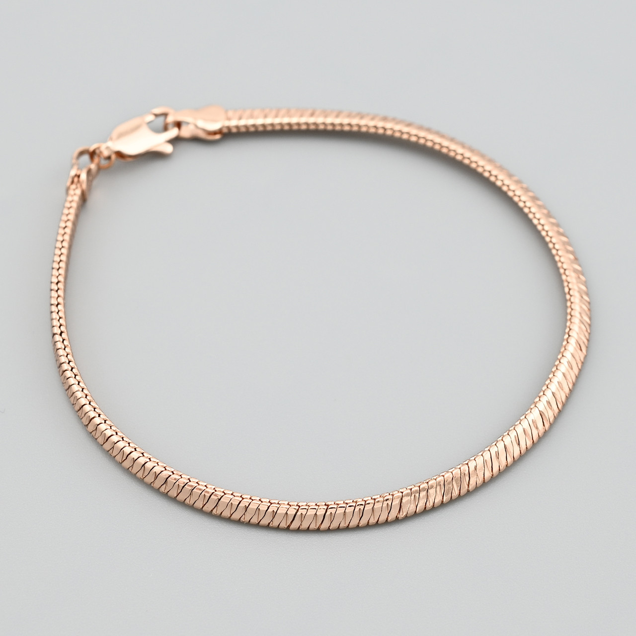 Браслет 42218 ширина 3 мм позолота РО довжина 19, фото 1