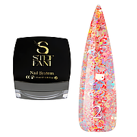 Glitter base Steffani (10 мл) No 02