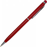 Ручка шариковая Economix Stylus металлическая корпус красный синий (50) E10308-03