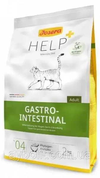 Сухий корм для котів Josera Help Gastrointestinal Cat для підтримки при шлунково-кишкових захворюваннях 2kg