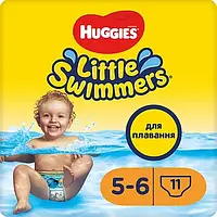 Huggies Little Swimmers (хаггис литл свимерс) многоразовые подгузники-трусики для плавания (12-18 кг), 11 шт