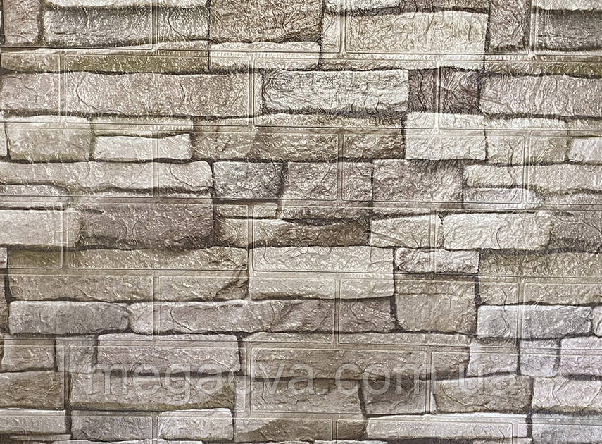 Самоклеюча панель 3D XPE 70*77см*3мм RP-1