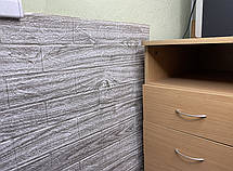 Самоклеюча панель 3D XPE 70*77см*3мм WD-17 Сірий, фото 6