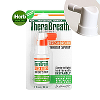 TheraBreath, Fresh Breath, Throat Spray, Свіжий подих, спрей для роту від неприємного запаху, 30 мл