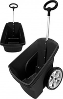 Садовий візок Hagsen 67 л Чорний
