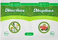 Гербіцид Мастак р.к. (3,5 мл) + Мортал к.с. (10 мл) післяходовий гербіцид