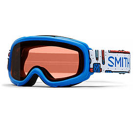 Маска гірськолижна для юніорів Smith Gambler Small-Medium Fit Cat.S2 Flash Faces