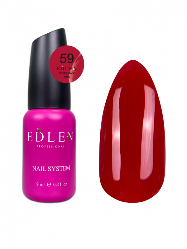 Базове покриття Edlen Cover Base №59 Wine 9 мл