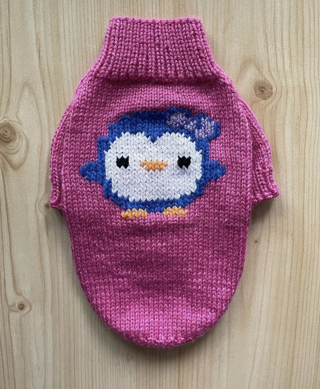В'язаний Светр для Собак Hand Made Розмір S Колір Рожевий (00800)