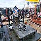 Гранітний пам'ятник для військового  № 1673, фото 2