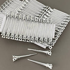 Затискачі для волосся алюмінієві Sibel 5.5 см, 36 шт (9302163)