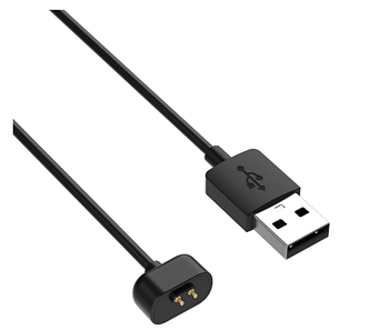 Зарядний пристрій CDK кабель (1m) USB для Xiaomi Mi Band 5 / 6 (015552) (black)