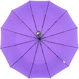 Парасолька автомат жіноча TheBest 140 (88848-7-E) 12 спиць Бузковий, фото 2