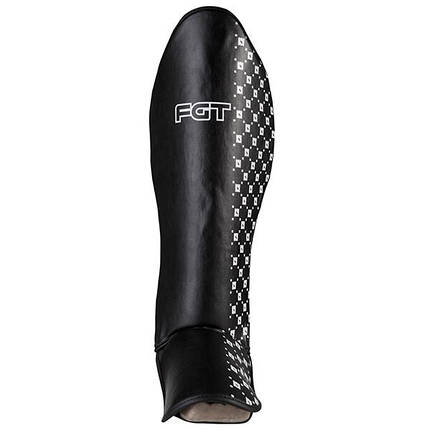 Захист ноги (голені, стопи) MMA FGT, чорний, розмір S, M, L, XL, фото 3