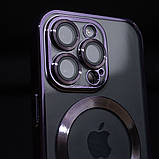 Чохол Metal Matte Case with MagSafe iPhone 11 (золотий), фото 4