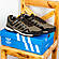 РОЗПРОДАЖ! Кросівки Adidas Terrex гірчичні 42 26.5 см, фото 3