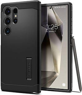 Чохол Spigen Tough Armor Black для Samsung Galaxy S24 Ultra SM-S928 ACS07300