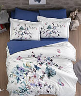 Постельное белье First Choice 3D Satin 200×220 Martina Blue