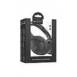Бездротові навушники Hoco W40 Mighty Bluetooth (сірі), фото 2