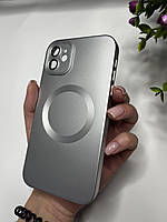 Силіконовий чохол із підтримкою MagSafe на IPhone 11 Silver