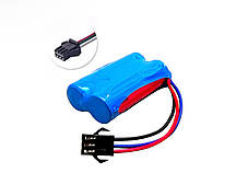 Аккумулятор 7.4В 800 mAh Li ion 14500 до дитячих іграшок