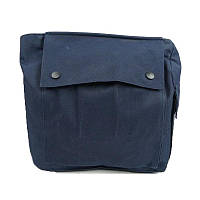 Сухарка сумка протигазна (без плечової лямки) темно-синій кордура Оригінал Голландія