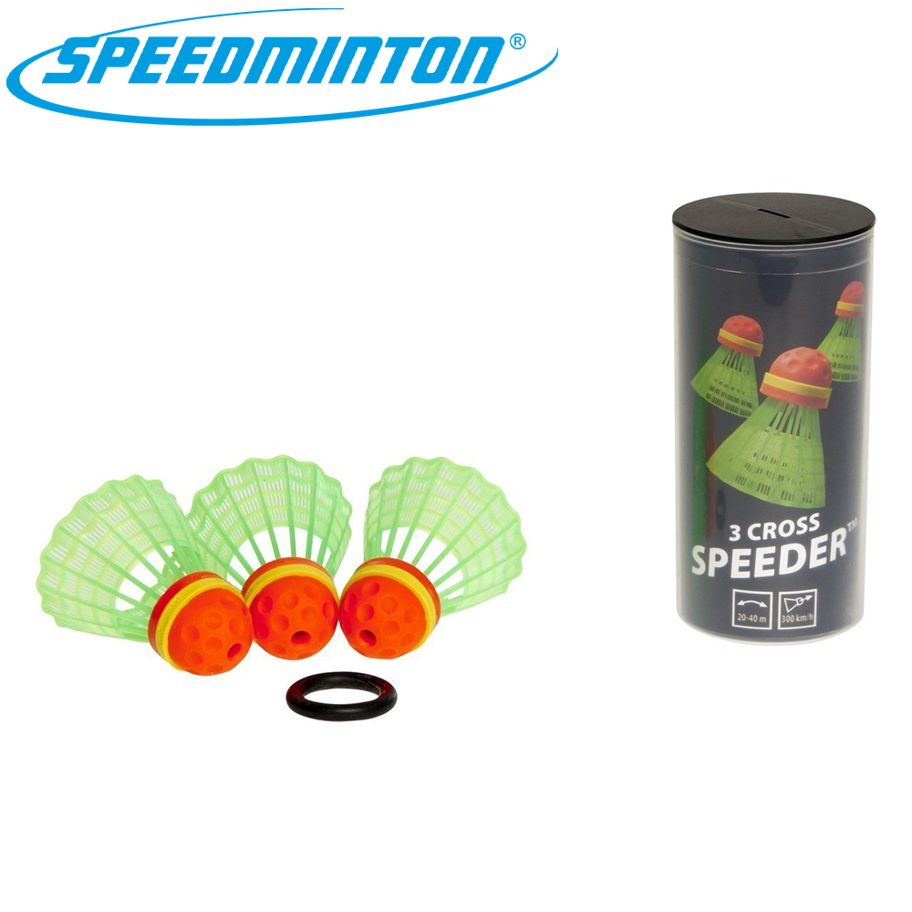 

Воланы для скоростного бадминтона Speedminton® Tube Crosspack (3 шт.)