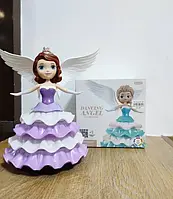 Вращающийся танцующая кукла-ночник принцесса Dancing Angel Ice Princess