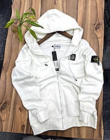 STONE ISLAND WHITE ХУДИ