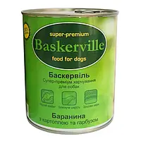 Baskerville Баранина с картофелем и тыквой 800г