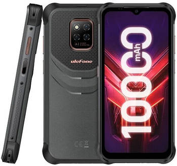 Смартфон Ulefone Power Armor 14 Pro 8/128Gb Black, 10000mAh, 20+2/16Мп, 2sim, 6.52'' IPS, Helio G85, 8 ядер