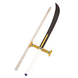 Меч Дракуль Міхока з аніме Ван Піс 116 СМ. Йору меч "Соколиного ока" з One Piece + піхви, фото 4