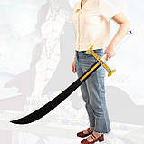 Меч Дракуль Міхока з аніме Ван Піс 116 СМ. Йору меч "Соколиного ока" з One Piece + піхви, фото 2
