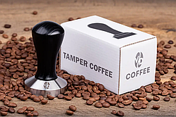 Темпер ТМ VD Coffee "Classic",  чорний Ø 41 мм.