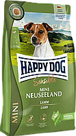 Корм для собак Happy Dog Mini Neuseeland дрібних порід з чутливим травленням з ягням і рисом, 10кг