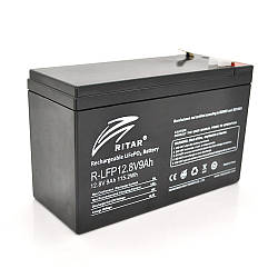 Акумуляторна батарея Ritar LiFePO4 12,8V 9Ah  (115,2Wh)  ( 150 x 65 x  95 (100) Q10