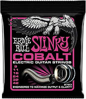 Струны для электрогитары Ernie Ball 2723 Cobalt Slinky Electric Guitar Strings 9/42