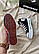 Жіночі високі кеди чорні з білим Converse All Star на платформі (KN2), фото 4