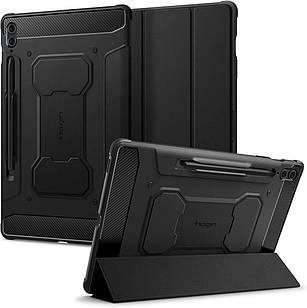Чохол Spigen Rugged Armor Pro Black для Galaxy Tab S9 FE Plus ACS06856